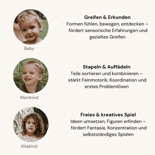 KAWI Senso mitwachsend von Baby bis Kitakind – Spielzeug für Feinmotorik ab 10 Monaten