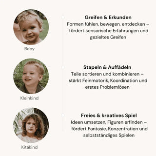 KAWI Senso mitwachsend von Baby bis Kitakind – Spielzeug für Feinmotorik ab 10 Monaten